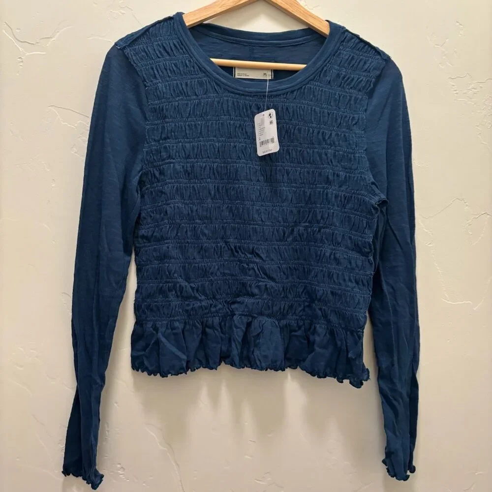 Free People We The Free Sylvie Long Sleeve NWT * - Picture 5 of 6